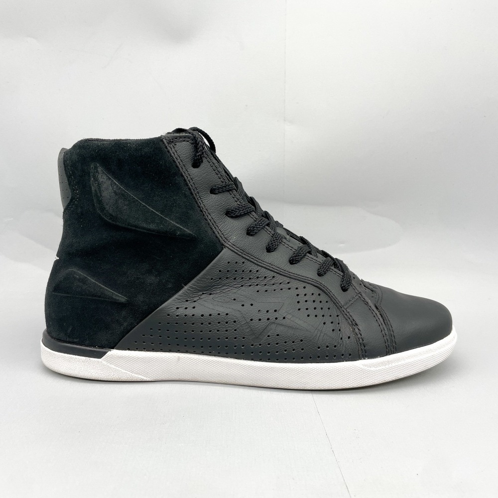 Alpinestars Jam Air Mens 10 Black Leather Suede Moto Biker Ridding Shoe Gorpcore